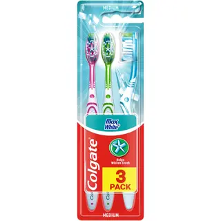 Produktfoto för Colgate Toothbrush MaxWhite 3-pack
