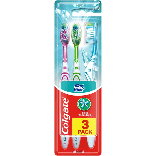 Alternativ bild 0 för Colgate Toothbrush MaxWhite 3-pack