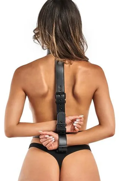 Bild 2 för Collar With Wrist Cuffs Body Restraint Set Positionshållare