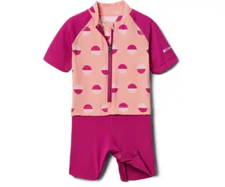 Produktfoto för Columbia Sandy Shores Sunguard Suit Toddler Coral Reef Sundaze/Wild Fuchsia