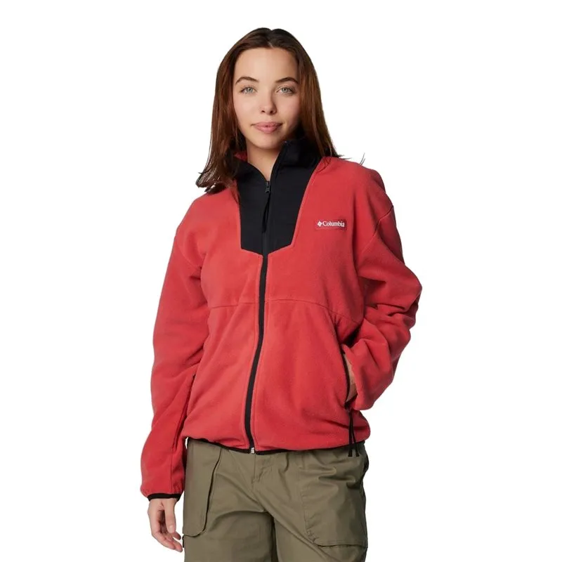 Alternativ bild 0 för Columbia Sequoia Grove Full Zip Fleece Daredevil, Black