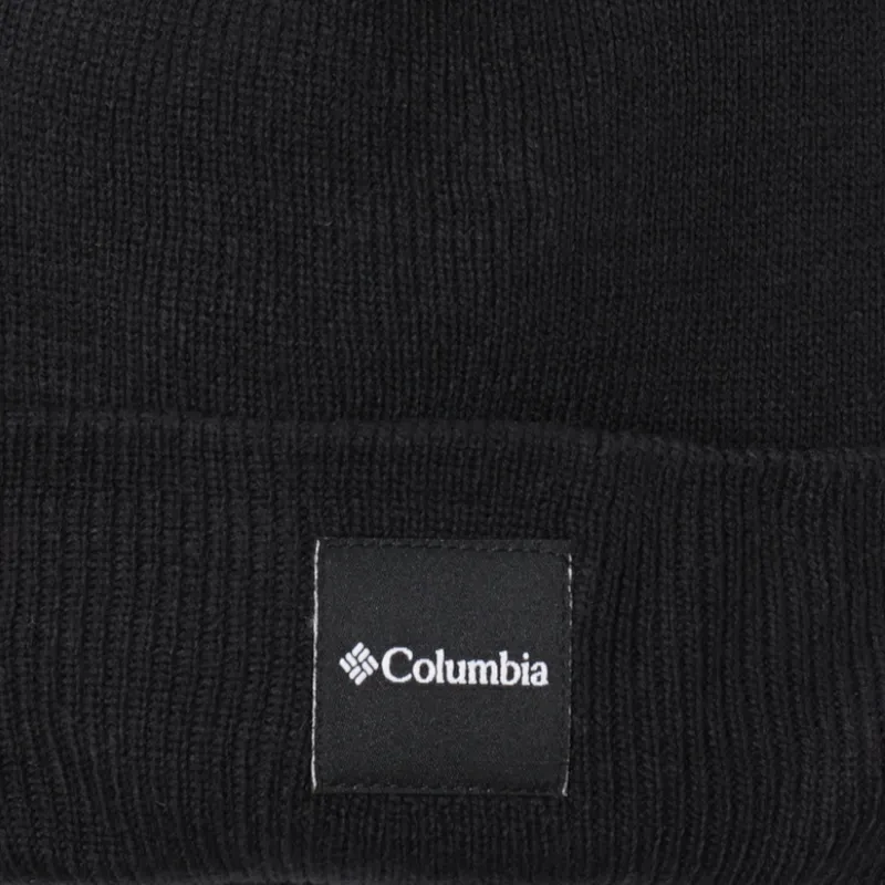 Bild 3 för Columbia - Svart cuff Beanie - City Trek Heavyweight Beanie Black Cuff @ Hatstore