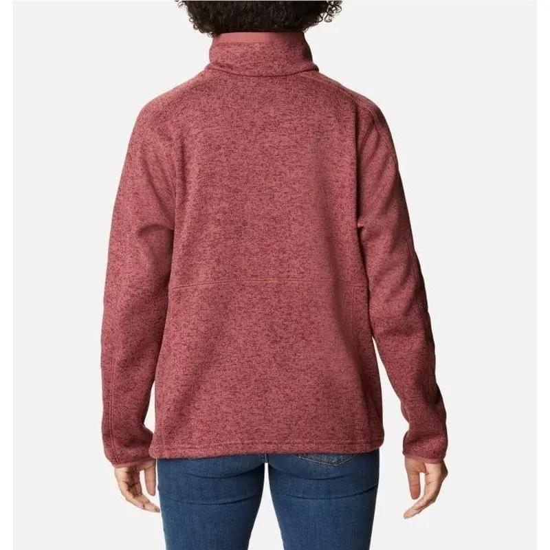 Bild 2 för Columbia W Sweater Weather Full Zip Beetroot Heather