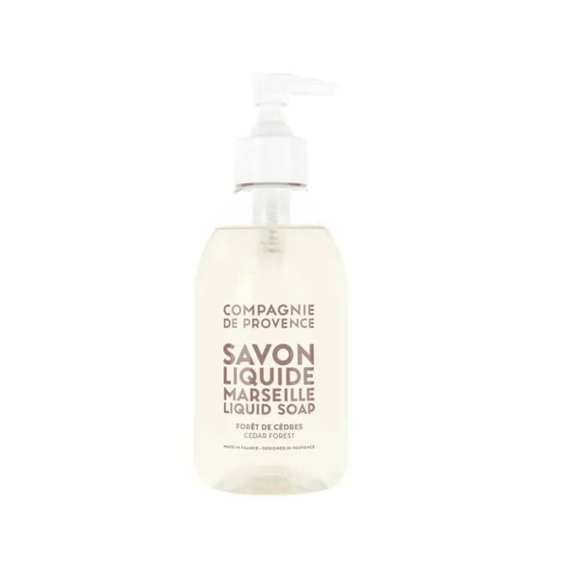 Bild 2 för Compagnie de Provence Liquid Marseille Soap Cedar Forest 300 ml