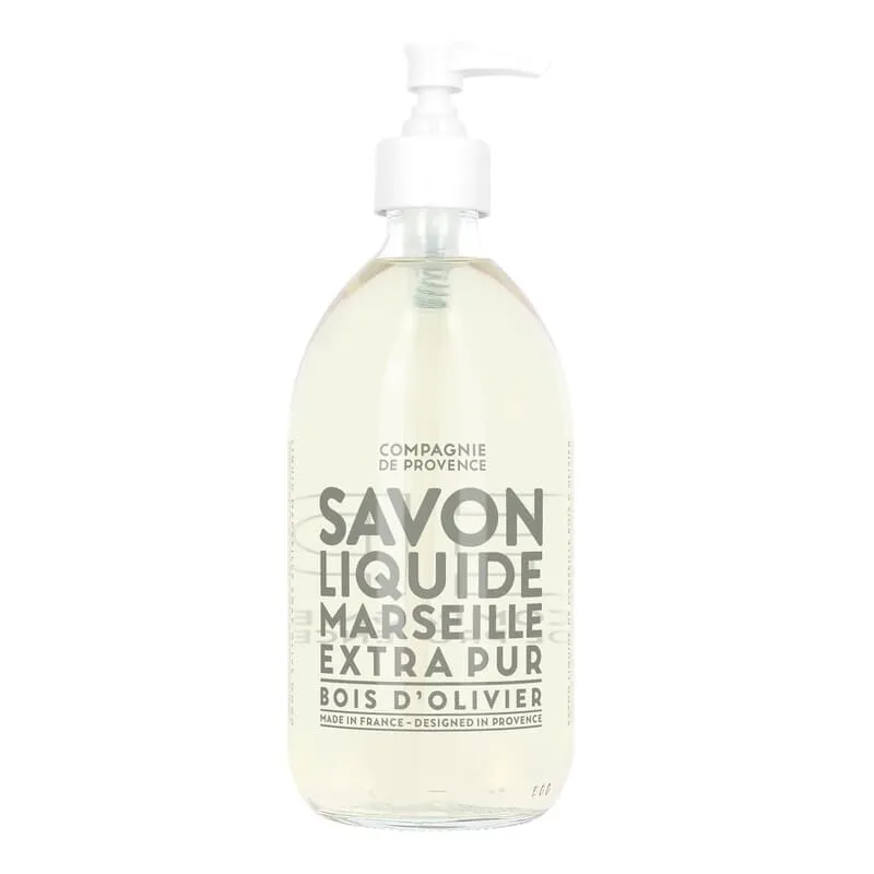 Bild 1 för Compagnie de Provence   Liquid Marseille Soap Olive Wood 495 ml