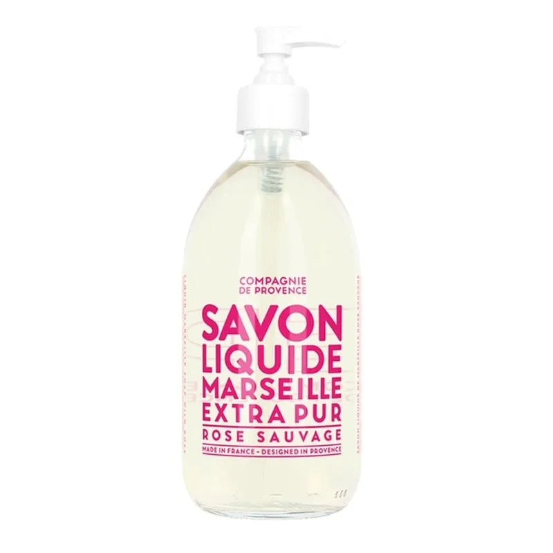 Bild 1 för Compagnie De Provence Liquid Marseille Soap Wild Rose 500 ml