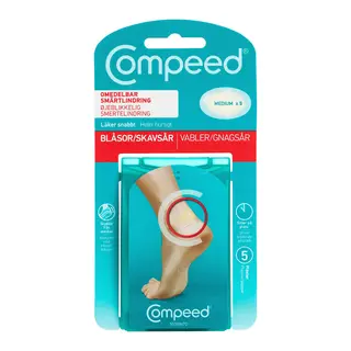 Produktfoto för Compeed Blåsor/Skavsår medium 5 st