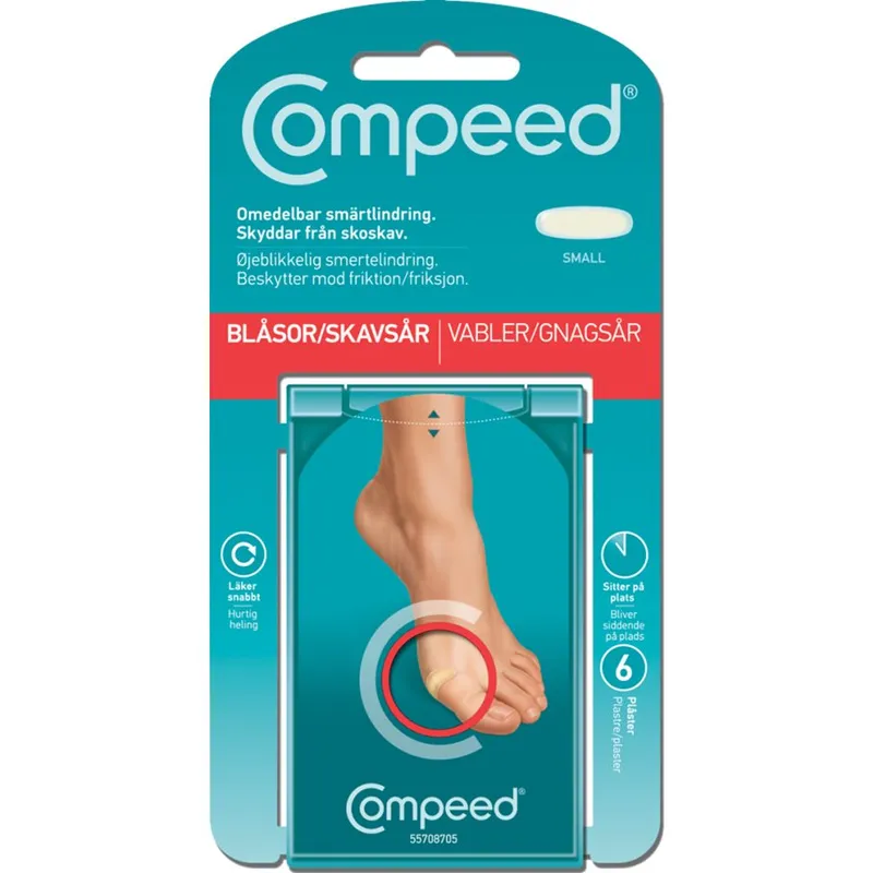 Bild 2 för Compeed Blåsor Skavsår S