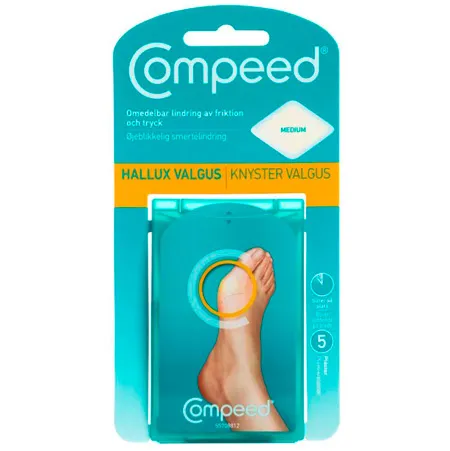 Bild 1 för Compeed Hallux Valgus 5 st