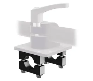 Produktfoto för Comstedt MEGA Mount Live relingsfäste till givarställning 25mm