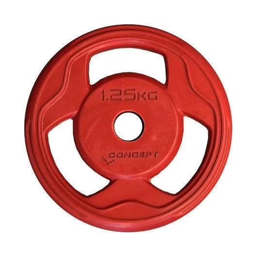 Alternativ bild 0 för Concept Line New Pumpvikt styck, Viktskivor Gummerade