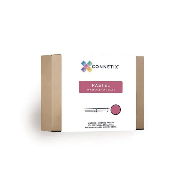 Alternativ bild 0 för Connetix Pastel Ball Pack 16-delar