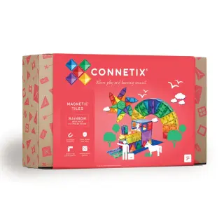 Produktfoto för Connetix Rainbow Mega Pack 212-delar