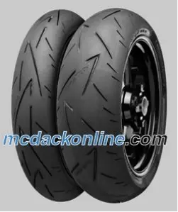 Produktfoto för Continental ContiSportAttack 2 ( 160/60 ZR17 TL (69W) Bakhjul, M/C )