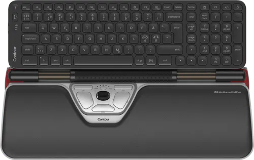Alternativ bild 0 för Contour - keyboard and mouse set - midsize - QWERTY - Pan Nordic Input Device - Tastatur & Mus set - Nordisk