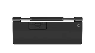 Produktfoto för Contour RollerMouse Pro - Central pekenhet - med vanligt handledsstöd och veganskt läder - ergonomisk - 6 knappar - trådlös, kabelansluten - Bluetooth - trådlös USB-mottagare