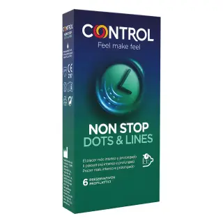 Produktfoto för Control Non Stop Dots & Lines 12-pack