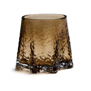 Produktfoto för Cooee Design Gry ljuslykta large 17 cm, cognac