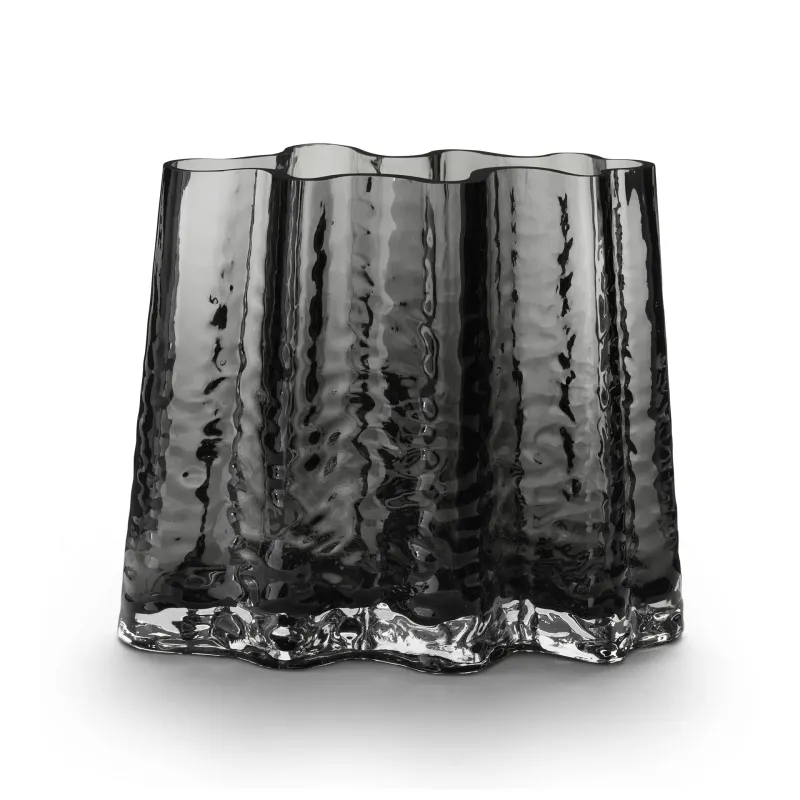 Alternativ bild 0 för Cooee Design Gry Wide vas, 19 cm, smoke