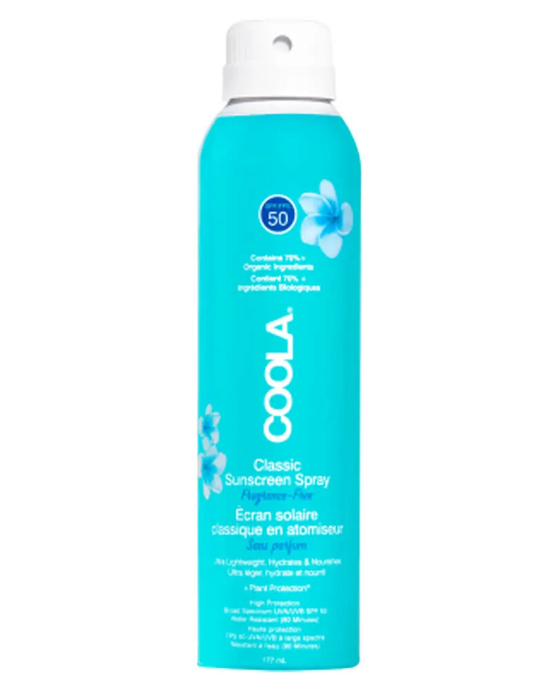 Bild 2 för COOLA Classic Sunscreen Spray Fragance Free SPF 50 177 ml