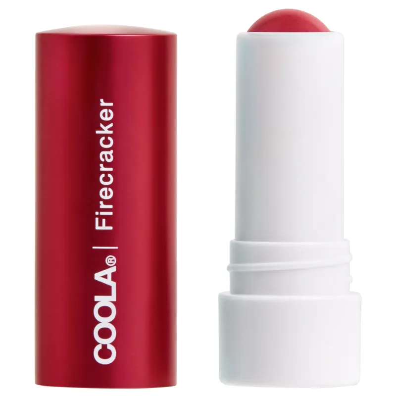 Bild 2 för COOLA - Mineral Liplux Tinted Lip Balm SPF30 Firecracker på Skincity.com