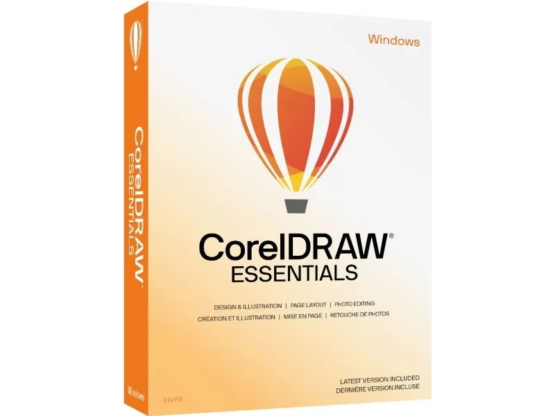 Alternativ bild 0 för CorelDRAW Essentials 2024 - Boxpaket (DVD-box) - Win, Mac - Multi-Lingual