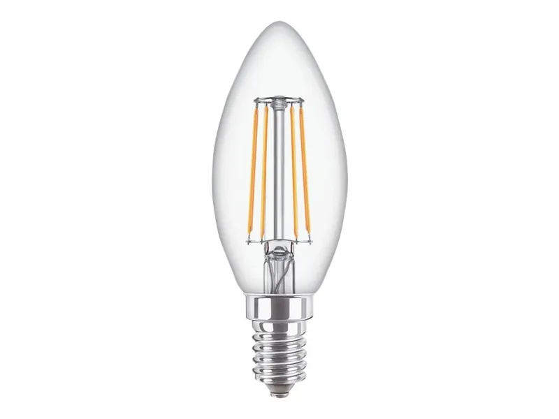 Alternativ bild 0 för Corepro Led Kerte 4,3W-40W/827 - E14 Klar B35 Corepro Led Kerte 4,3W (40W) E14 827 B35 Klar