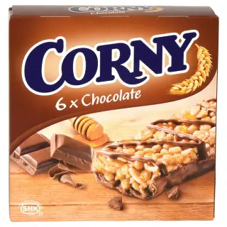 Produktfoto för Corny Choklad Müslibar 6 x 25 gram