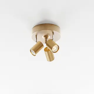 Produktfoto för Correct takspot (Mässing/guld)