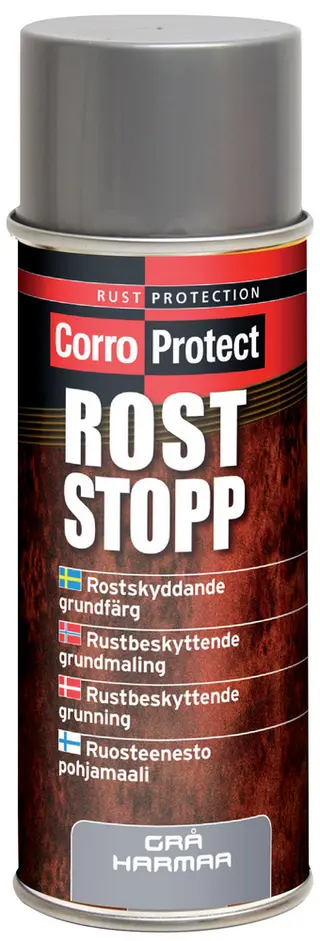 Produktfoto för Corroprotect RostStopp - Rostskyddsprimer Grå 400 ml