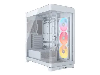 Produktfoto för Corsair FRAME 4500X LX-R RGB Mid Tower (vit)