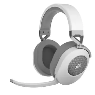 Produktfoto för Corsair HS65 Trådlöst Headset (vitt)
