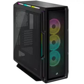 Produktfoto för Corsair iCUE 5000T RGB / Tempered Glass - Svart
