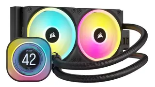 Produktfoto för Corsair iCUE Link H100i LCD AIO / 240mm Radiator / Liquid CPU Cooler