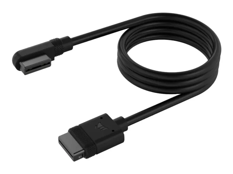 Alternativ bild 0 för Corsair iCUE LINK Slim Cable 600mm (straight / slim 90° connectors)