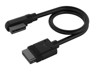 Produktfoto för Corsair iCUE Link Slim Cables 2x 200mm (straight / slim 90° connectors)