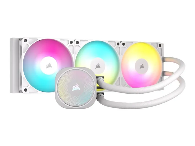 Alternativ bild 0 för Corsair NAUTILUS 360 ARGB White - CPU Vattenkylare - Max 36 dBA