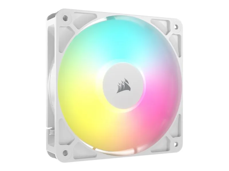 Alternativ bild 0 för CORSAIR RS120 ARGB White, 120mm ARGB Fan, Single Pack