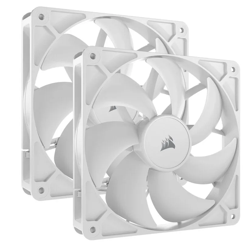 Alternativ bild 0 för CORSAIR RS140 White, 140mm Fan, Dual Pack