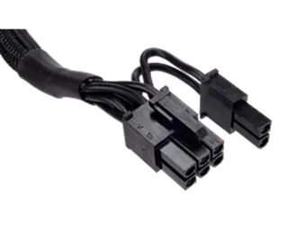 Produktfoto för Corsair Type 4 Sleeved Pcie 6+2