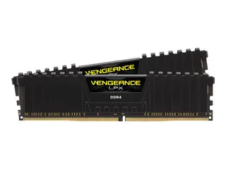 Produktfoto för Corsair Vengeance LPX DDR4-2133 - 16GB - CL13 - Dual Channel (2 st) - Intel XMP - Svart