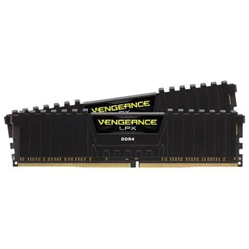 Alternativ bild 0 för Corsair Vengeance LPX DDR4-3200 - 16GB - CL16 - Dual Channel (2 st) - AMD Optimerad - Svart