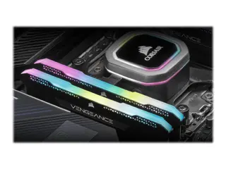 Produktfoto för Corsair Vengeance RGB PRO SL 32GB (2x16GB) / 3200MHz / DDR4 / CL16 / CMH32GX4M2E3200C16