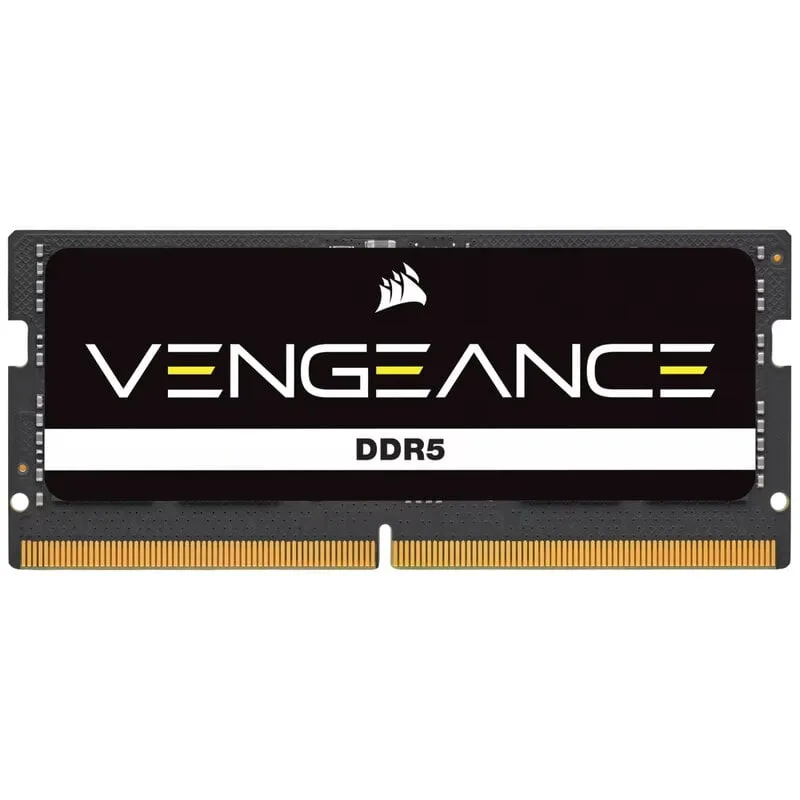 Alternativ bild 0 för Corsair Vengeance SODIMM DDR5-4800 - 32GB - CL40 - Single Channel (1 st) - Intel XMP - Svart