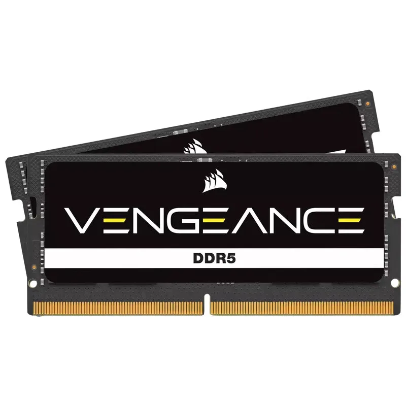 Alternativ bild 0 för Corsair Vengeance SODIMM DDR5-5600 - 64GB - CL48 - Dual Channel (2 st) - Intel XMP - Svart
