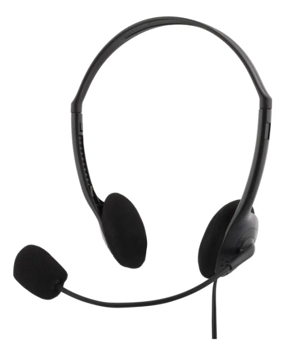 Alternativ bild 0 för Cosonic Stereo Headset On-Ear Microphone