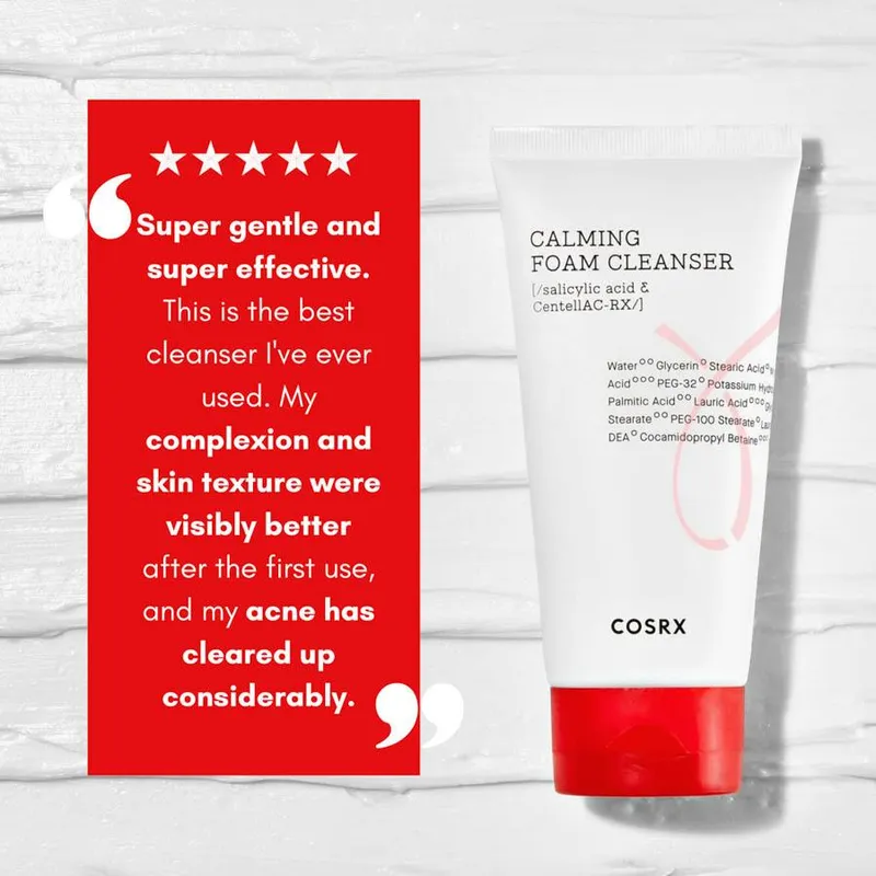 Bild 3 för COSRX AC Collection Calming Foam Cleanser 2.0 150 ml