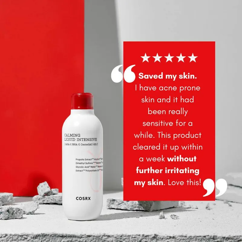 Bild 3 för COSRX - AC Collection Calming Liquid Intensive 2.0 Facial Toner 125 ml på Skincity.com