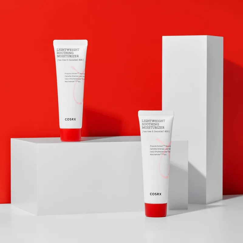 Bild 2 för COSRX - AC Collection Lightweight Soothing Moisturizer 2.0 Day Cream 80 ml på Skincity.com