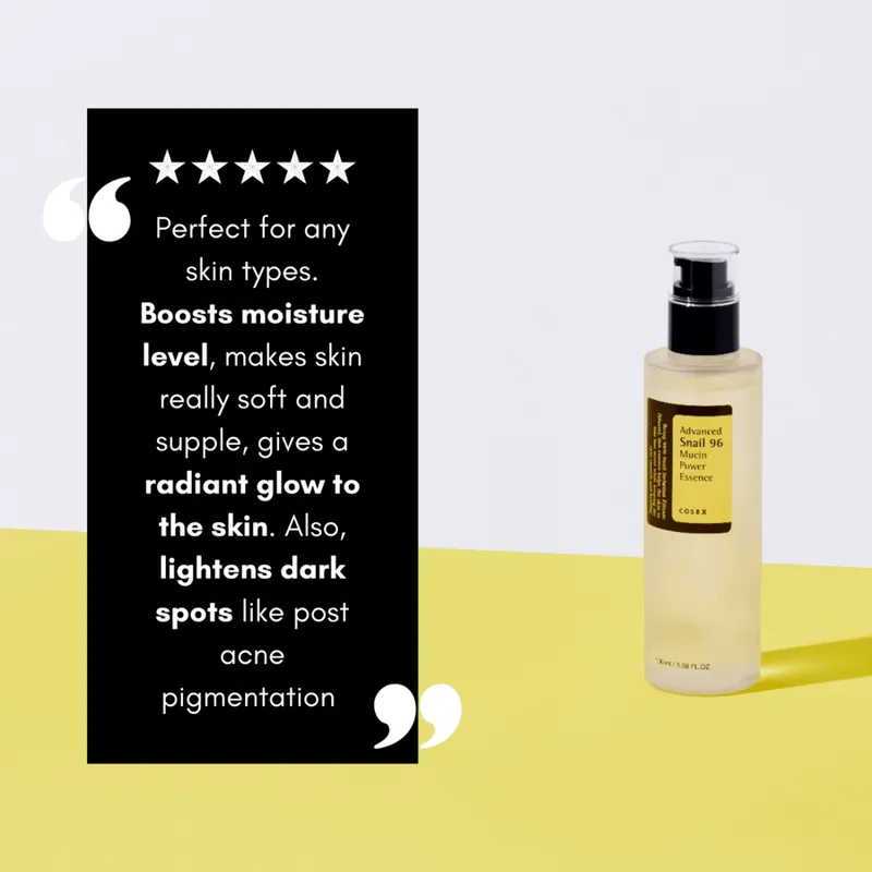 Bild 4 för COSRX Advanced Snail 96 Mucin Power Essence 100 ml